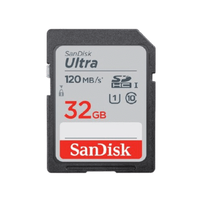 כרטיס זיכרון 32GB SDHC Memory Card 120MB/s