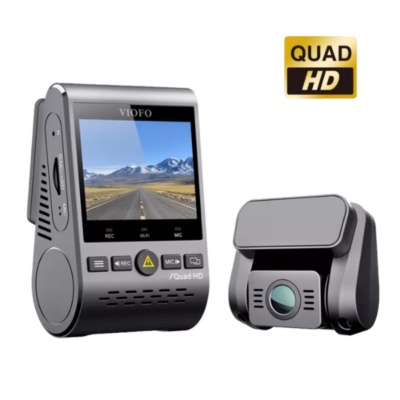 מצלמת דרך קדמית ואחורית VIOFO A129 PLUS DUO WIFI 2K WITH GPS