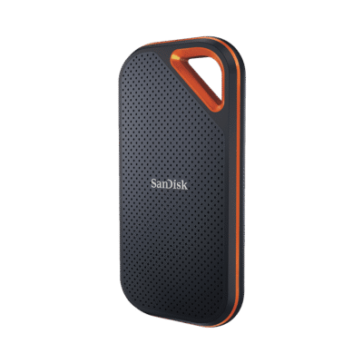 כונן חיצוני SanDisk Extreme Portable SSD 1TB בעל מהירות העברה של עד 1050MB/s - צבע שחור שלוש שנות אחריות ע"י היבואן הרשמי