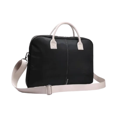 תיק נשים אופנתי למחשב נייד בצבע שחור "15.6