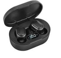 אוזניית בולוטות TWS 5.0 בצבע שחור