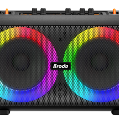 בידורית BRODU BTS-1709 60W עם מיקרופון אלחוטי